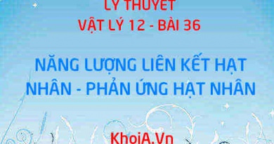 Lực hạt nhân là gì? Phản ứng hạt nhân là gì? Công thức tính năng lượng liên kết, năng lượng tỏa ra - Vật lý 12 bài 36